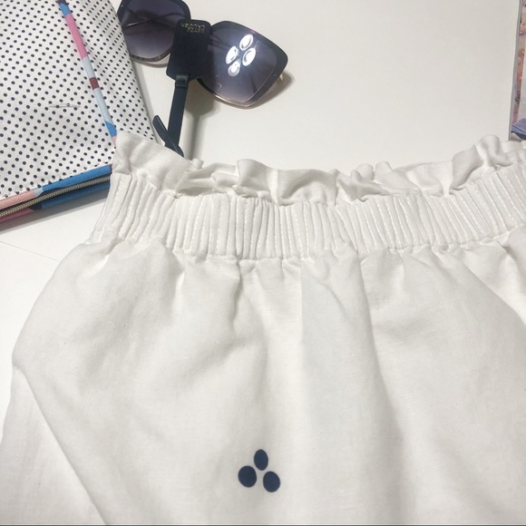 J. Crew Geo Print Cotton-Linen Sidewalk Skirt Sz 4 - Picture 7 of 8